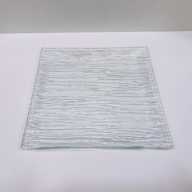 Assiette carree transparente 25x25cm ls reception ile d oleron la rochelle niort saintes royan ile de re charente maritime 2