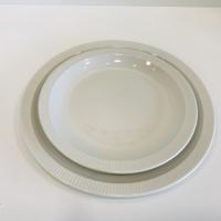 Assiette villeneuve 25cm et 20cm ls reception ile d oleron la rochelle niort saintes royan ile de re charente maritime