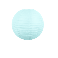 Boule papier 30cm aqua marine