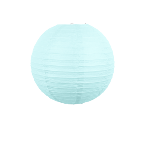 Boule papier 30cm aqua marine