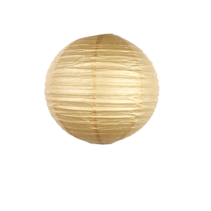 Boule papier 30cm or