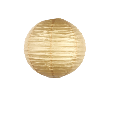 Boule papier 30cm or