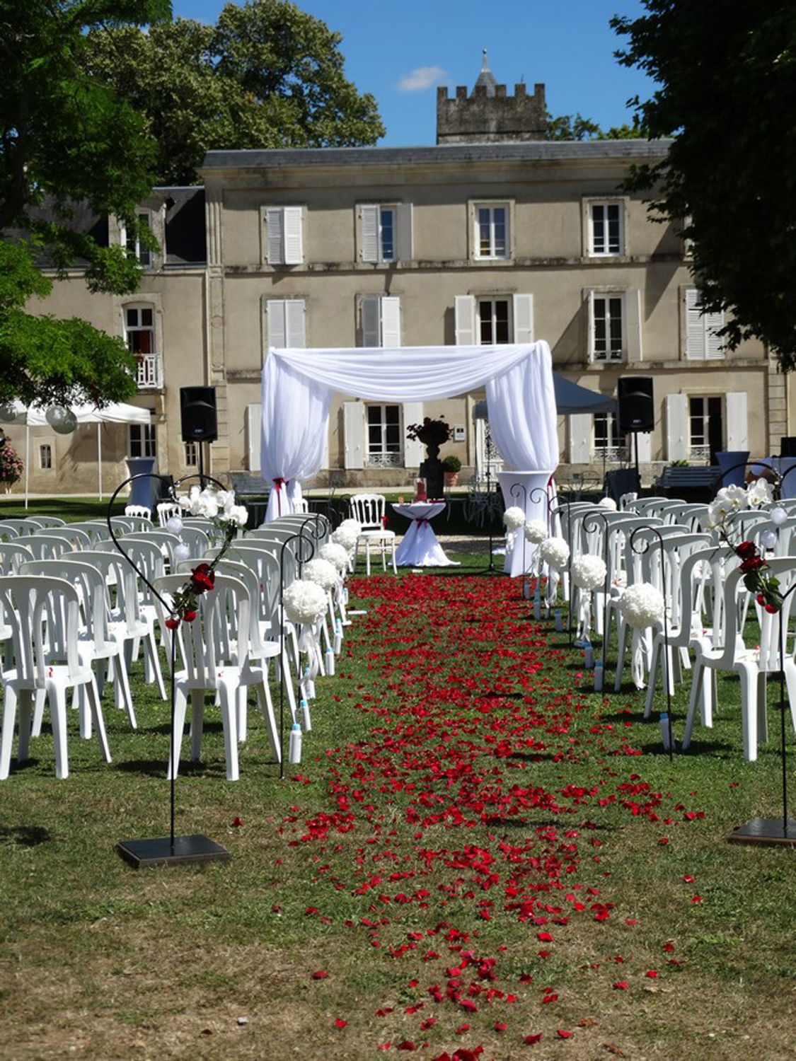 Ceremonie laique au domaine du griffier granzay gript deux sevres 21
