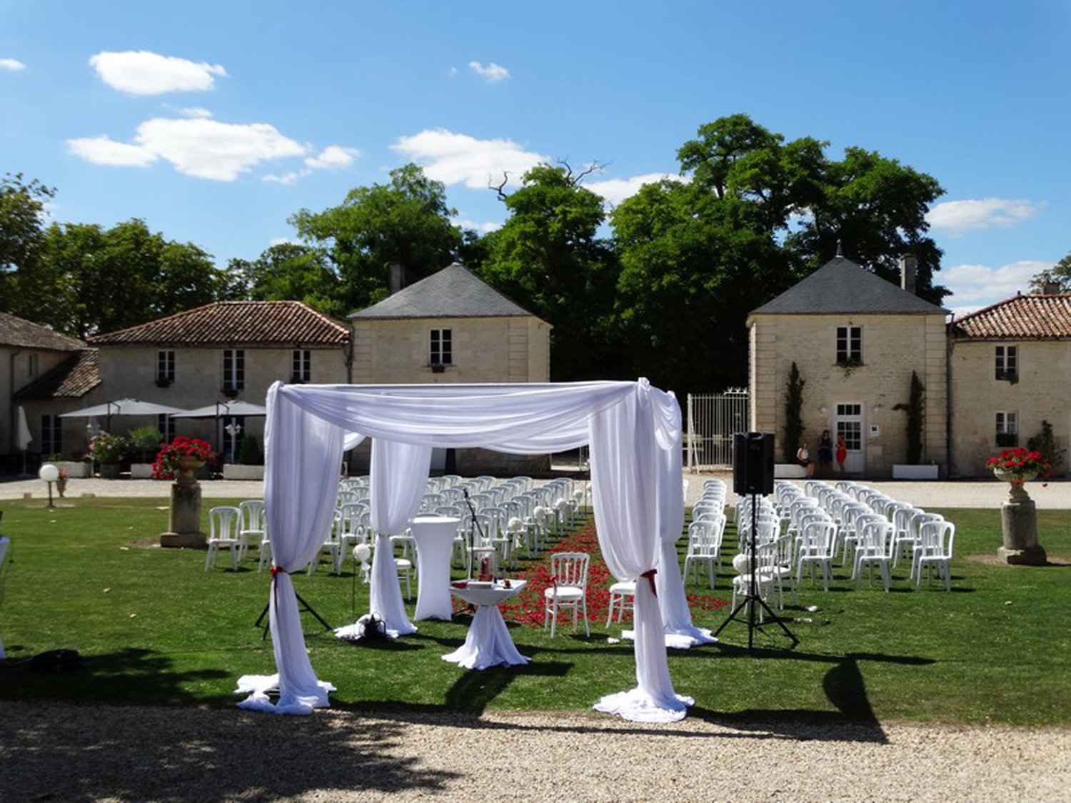 Ceremonie laique au domaine du griffier granzay gript deux sevres 41