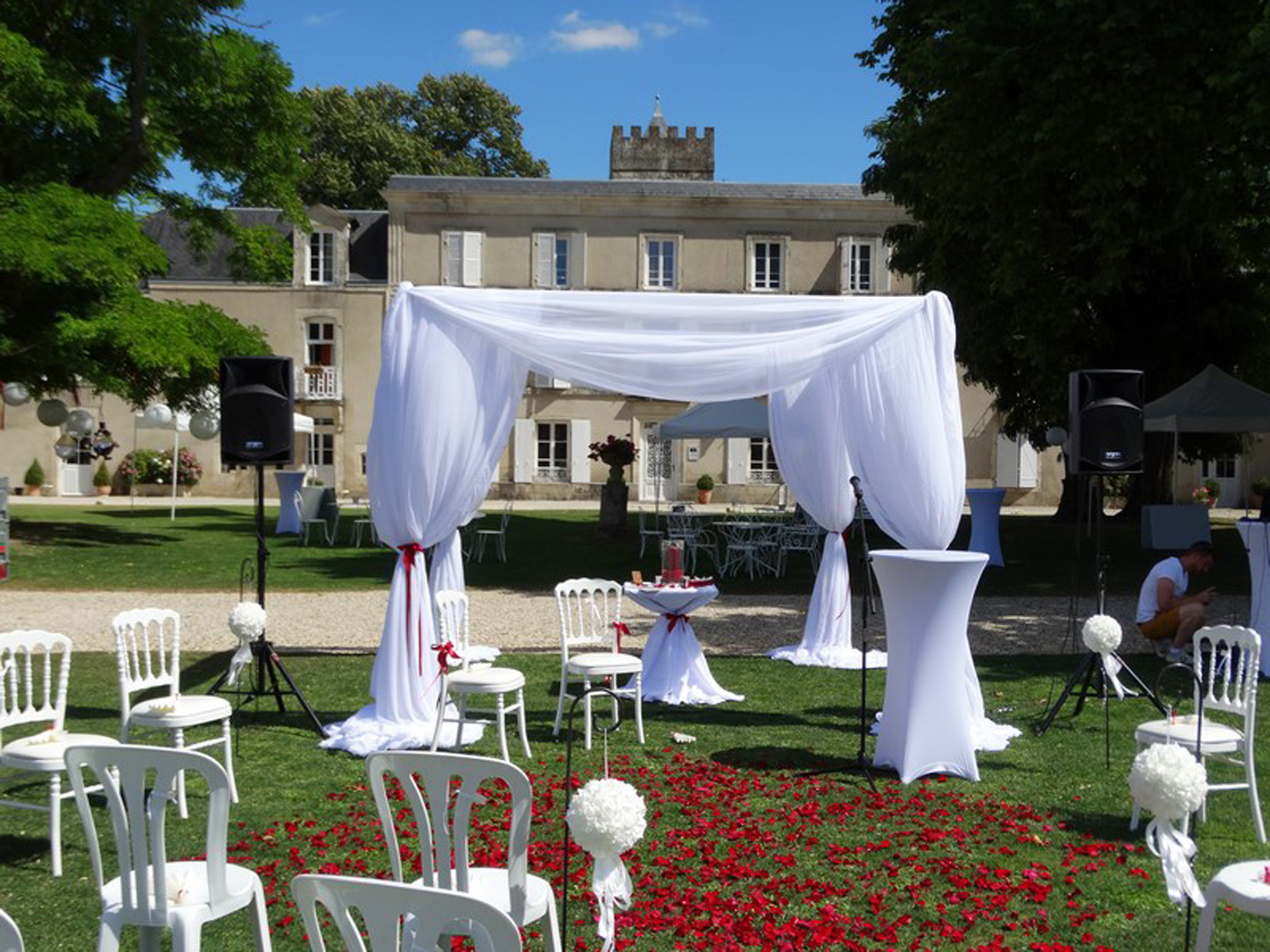 Ceremonie laique au domaine du griffier granzay gript deux sevres 7