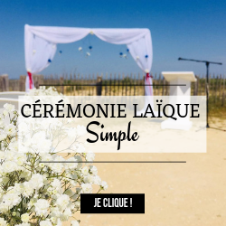 Ceremonie laique classique simple