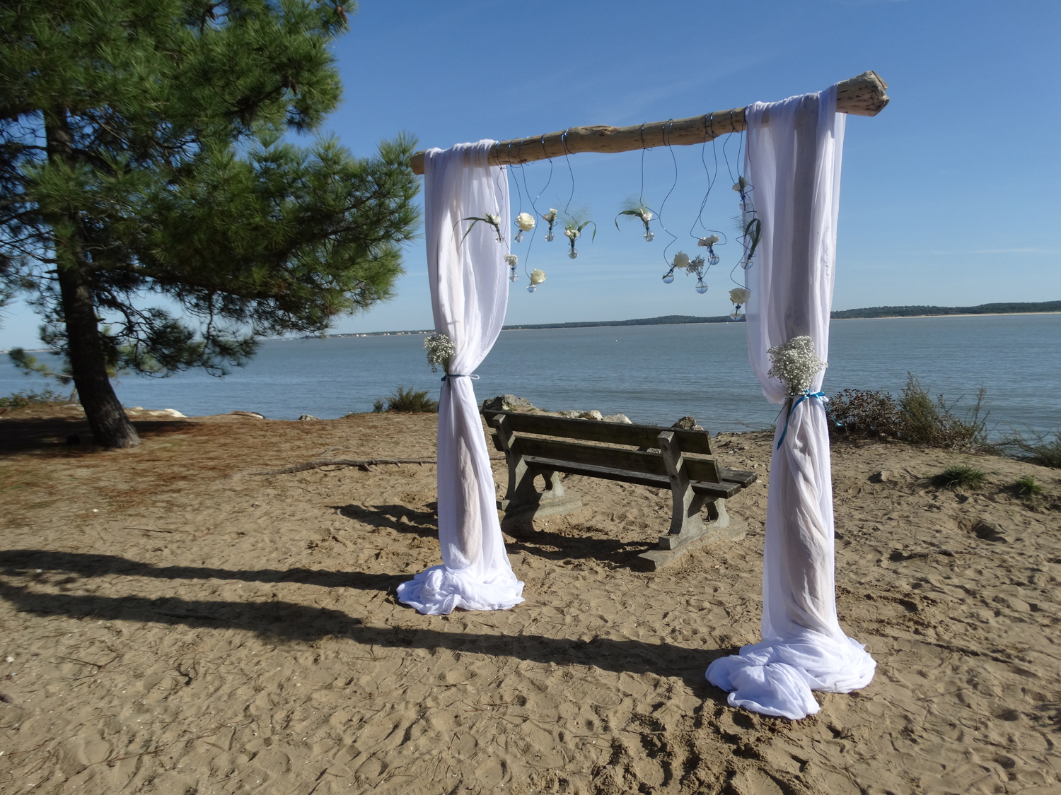 Cérémonie du sable soliflore Plage de Gatseau Oléron 9
