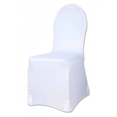 Housses de chaises universelles blanches 500x500
