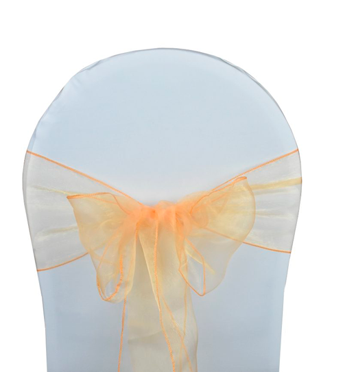 Noeuds de chaise organza corail 500x542