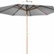 Parasol bois exotique diametre 3m jpg ecru 1